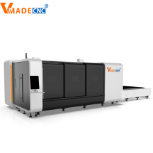 Carbon stainless Aluminum big power 2000W 3000W 4000W 6000W 8000W  fiber laser cutting machine of IPG Raycus laser source